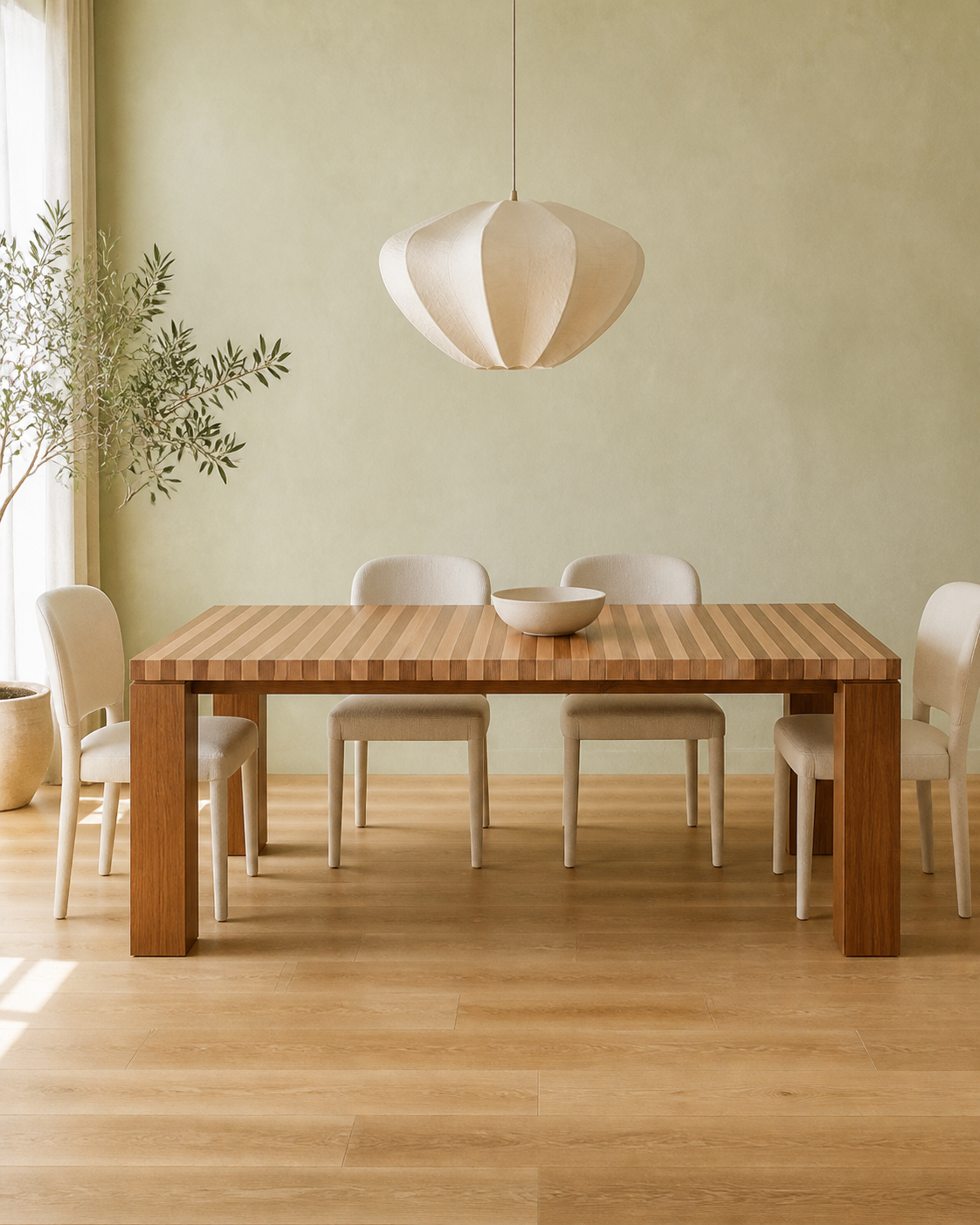 Sable Dining Table — styled interior scene