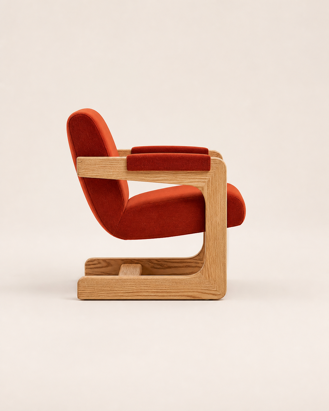 Sable Lounge Chair — side view
