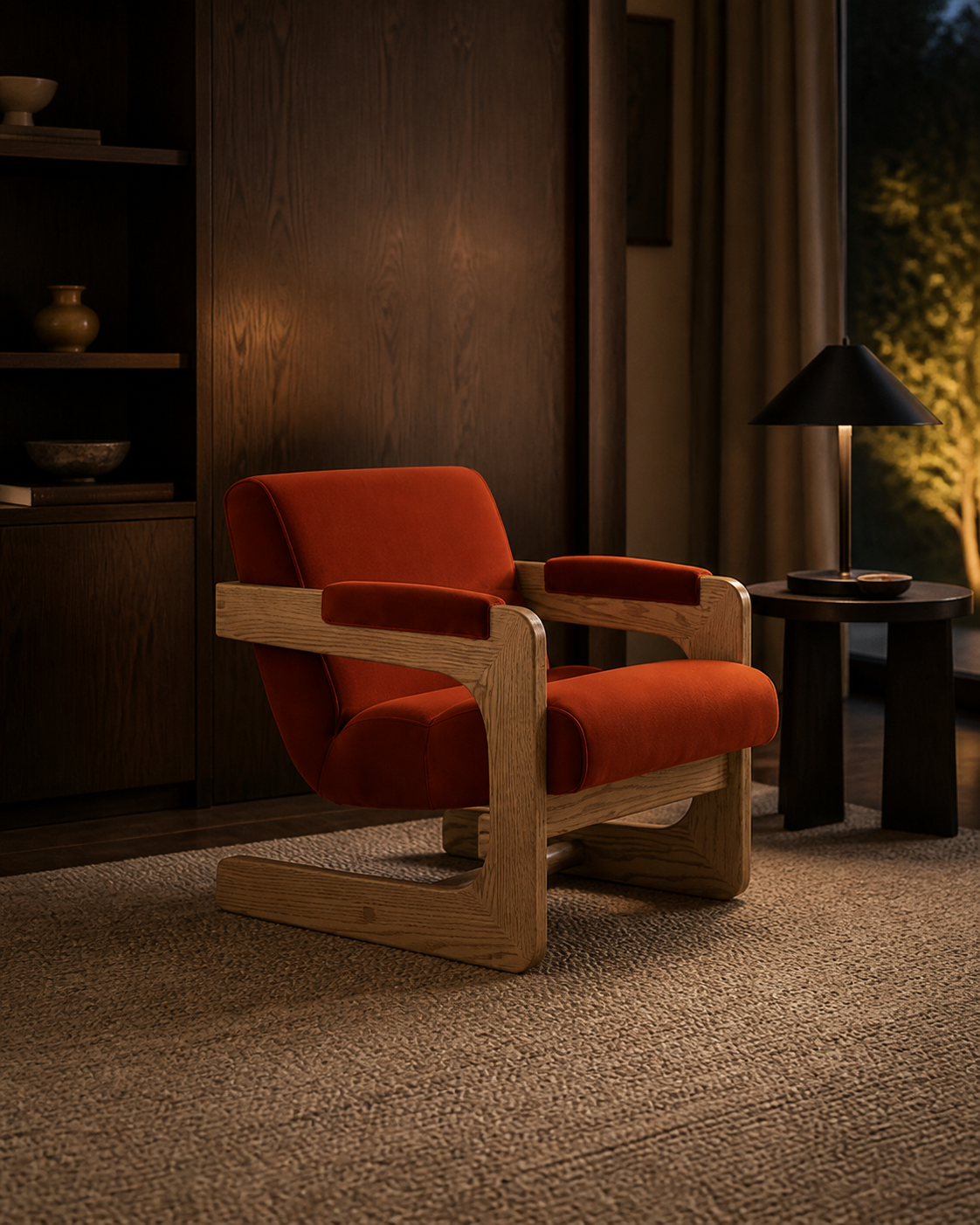 Sable Lounge Chair — lifestyle interior scene