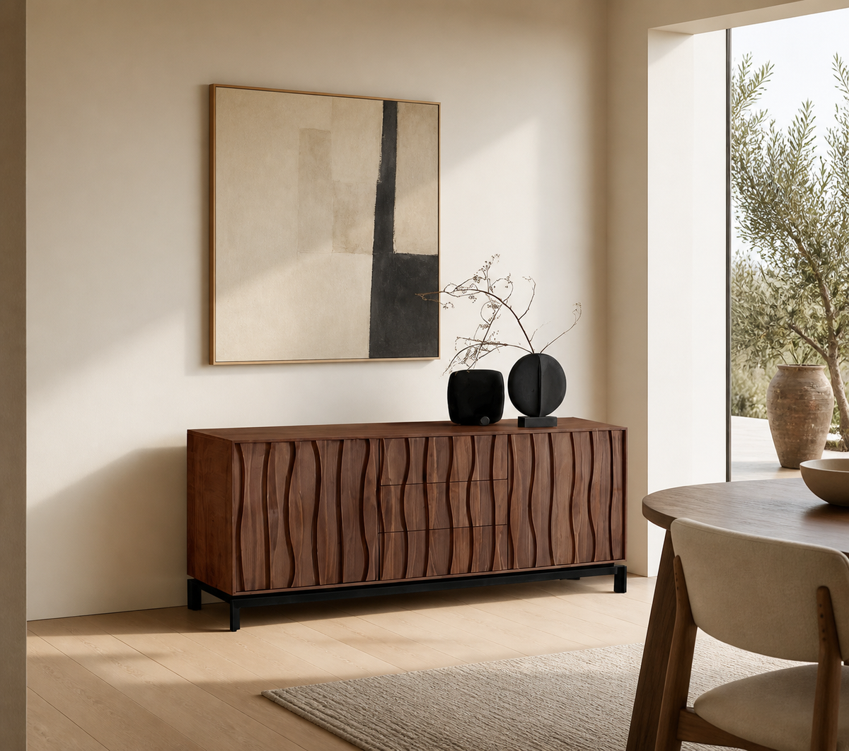 Sable Sideboard — styled interior scene