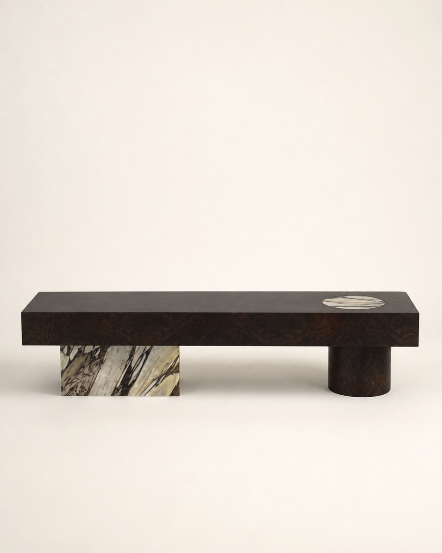 Solace Bench — front view