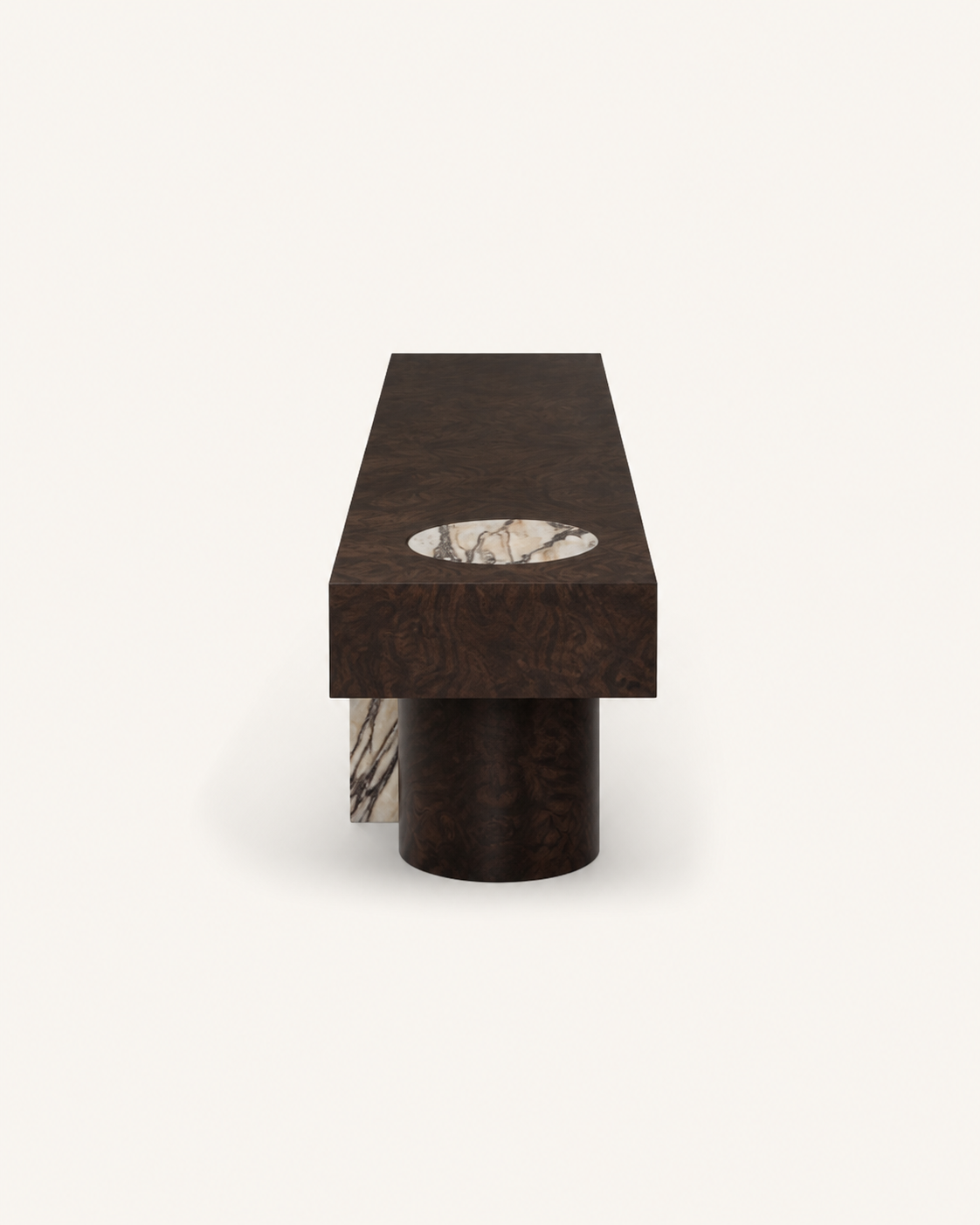 Solace Bench — side view
