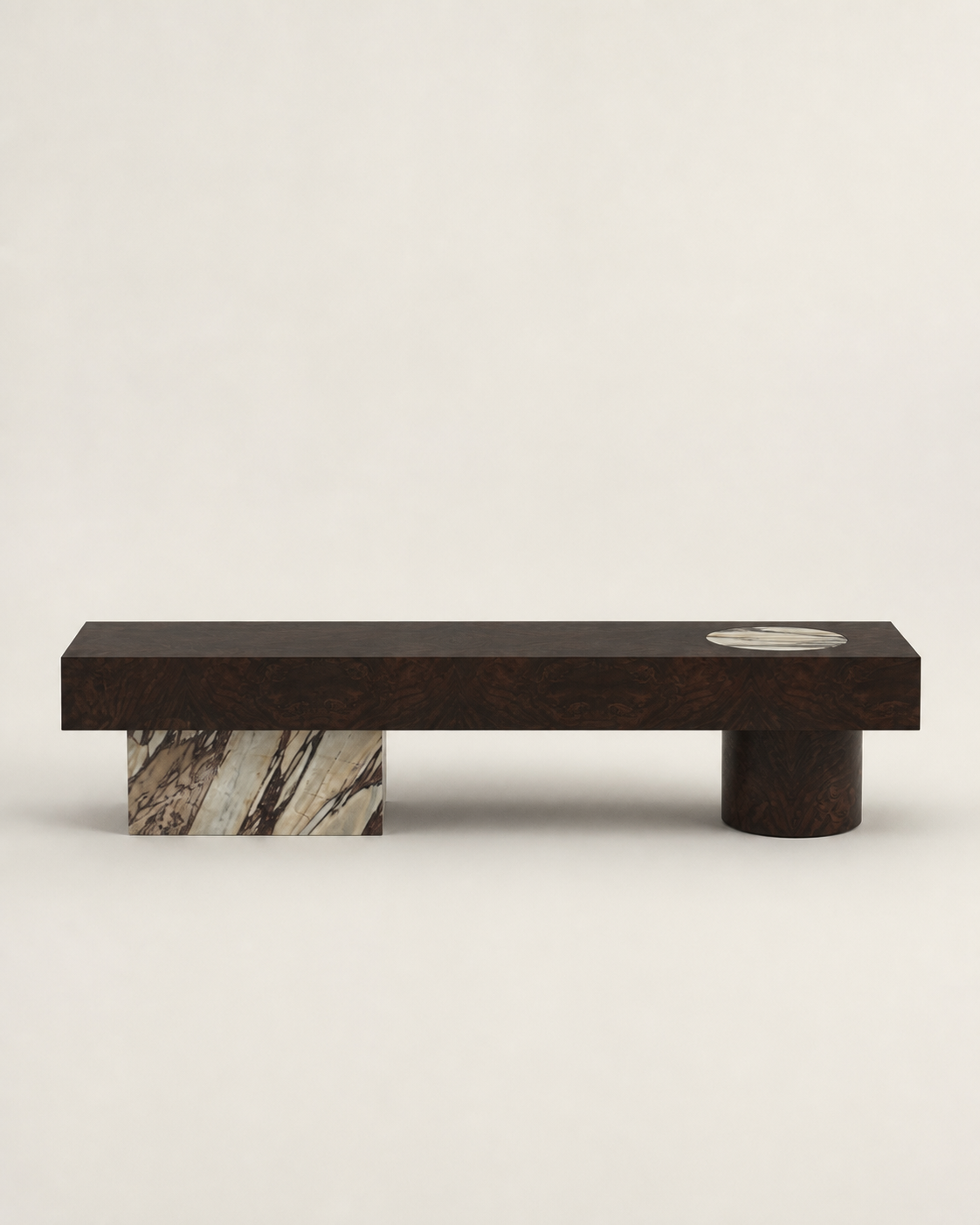 Solace Bench — back view