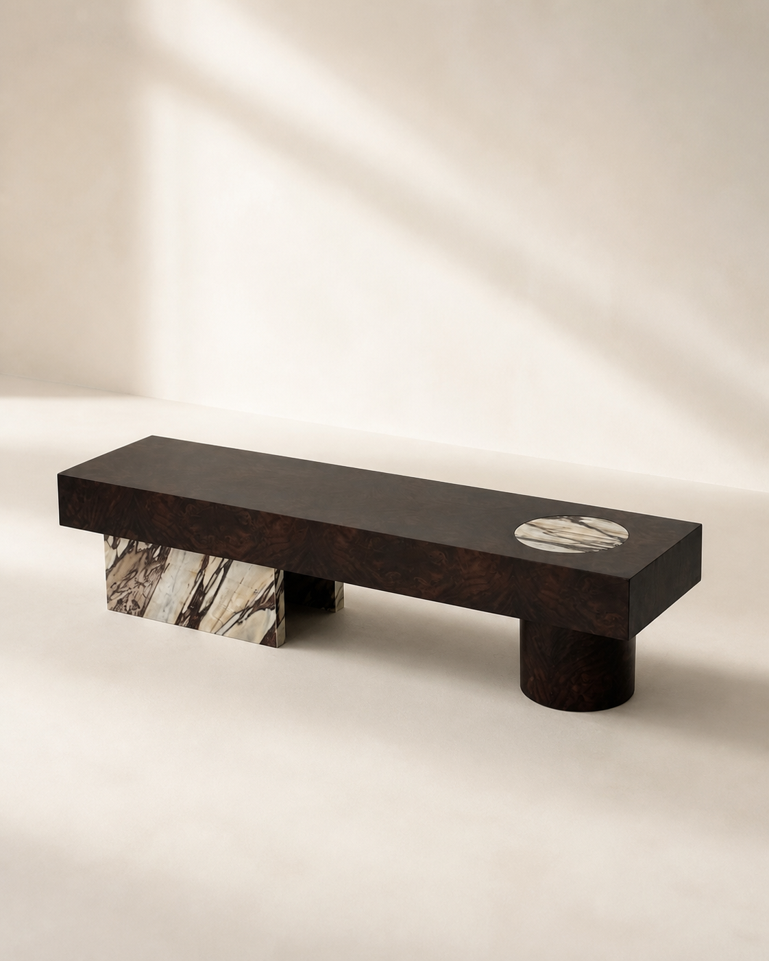 Solace Bench — styled interior scene