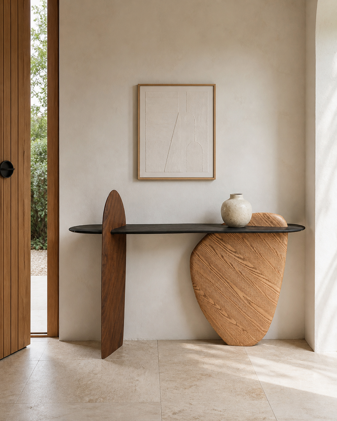 Solace Console Table — styled interior scene