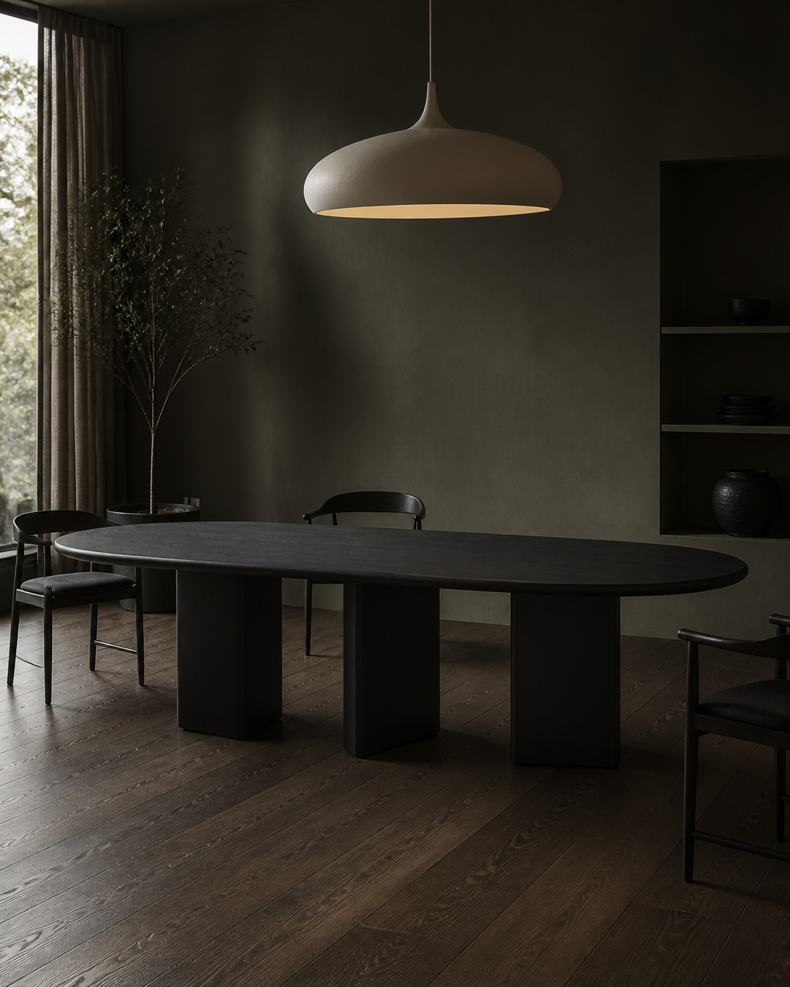 Solace Dining Table — lifestyle interior scene