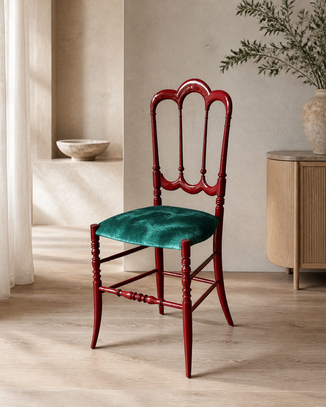 Sora Dining Chair — styled interior scene