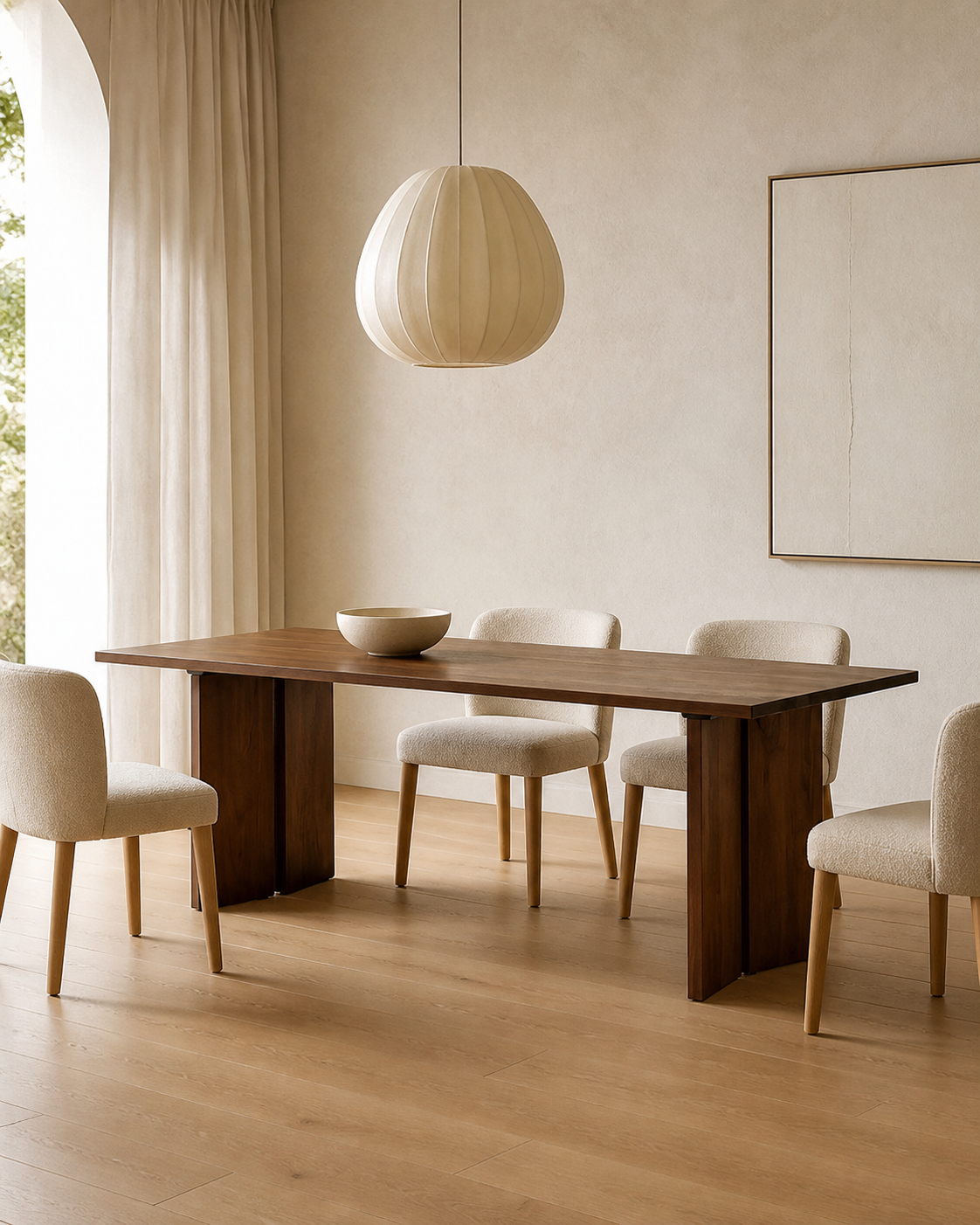 Terra Dining Table — styled interior scene