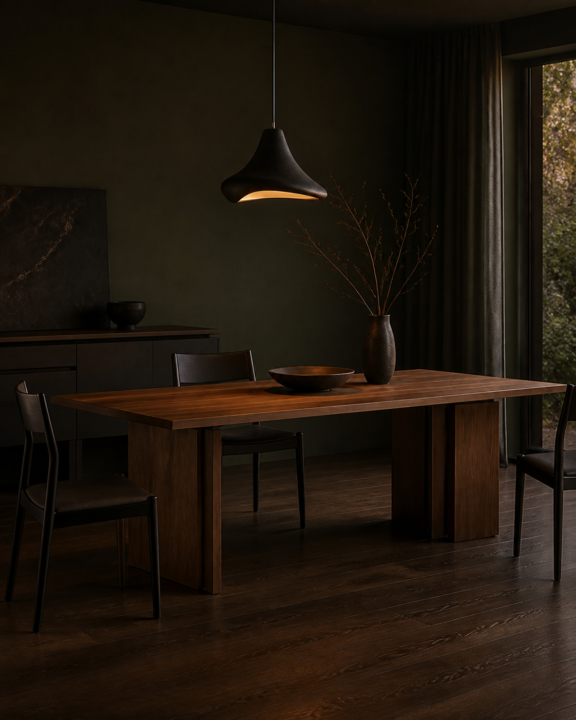 Terra Dining Table — lifestyle interior scene