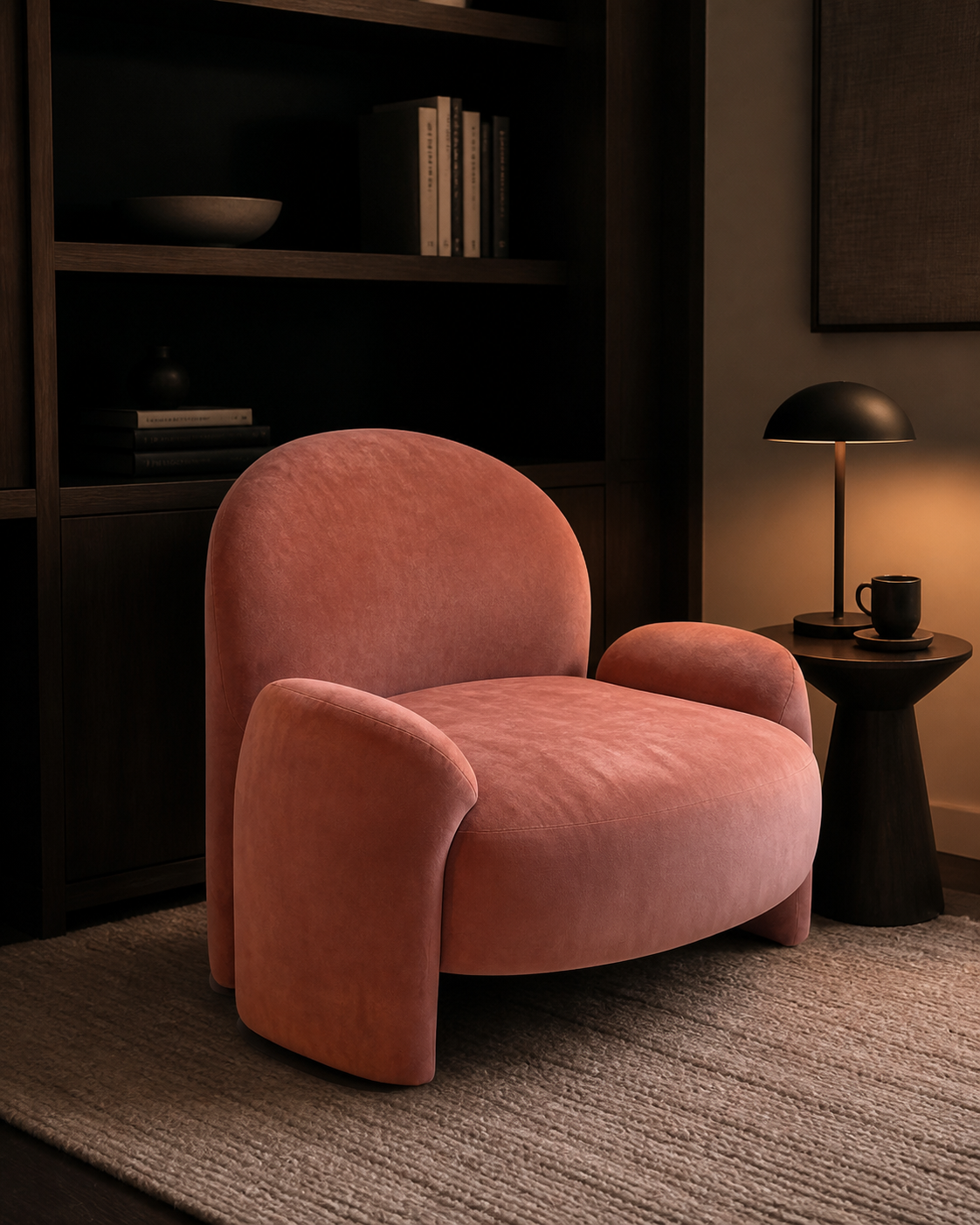 Terra Lounge Chair — lifestyle interior scene