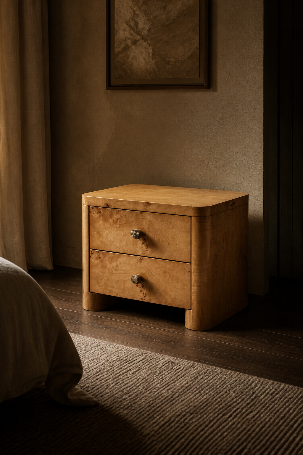Terra Side Table — lifestyle interior scene