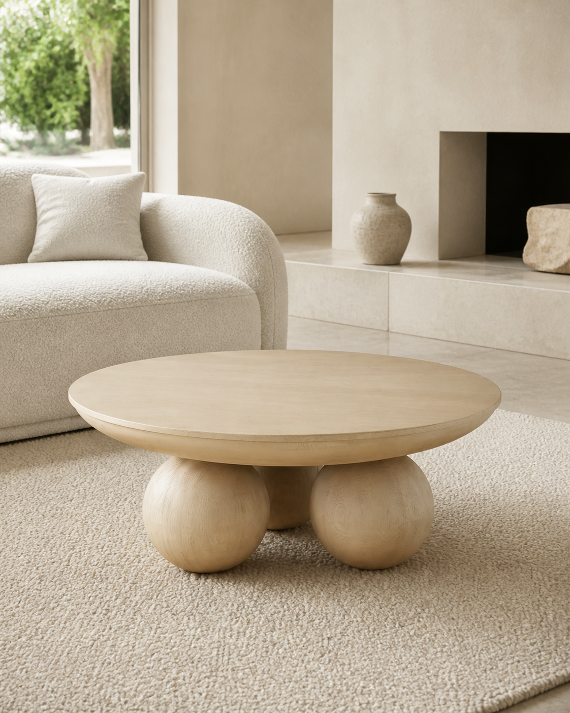 Tova Coffee Table — styled interior scene