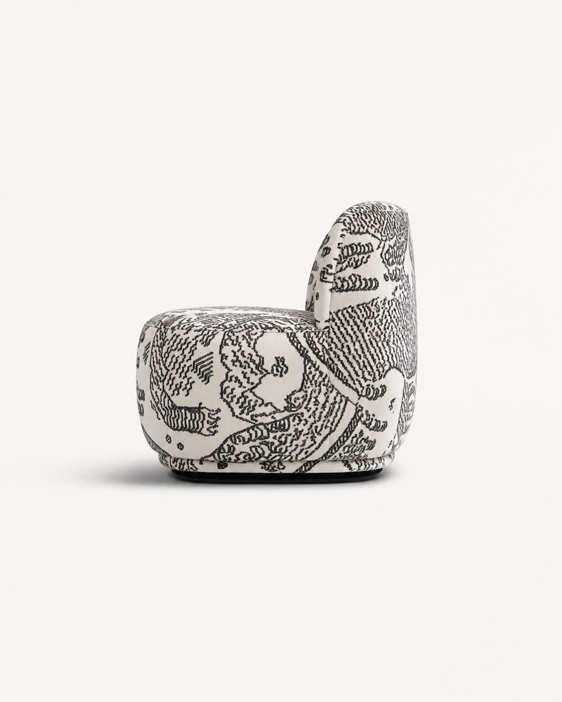 Tova Lounge Chair — side view