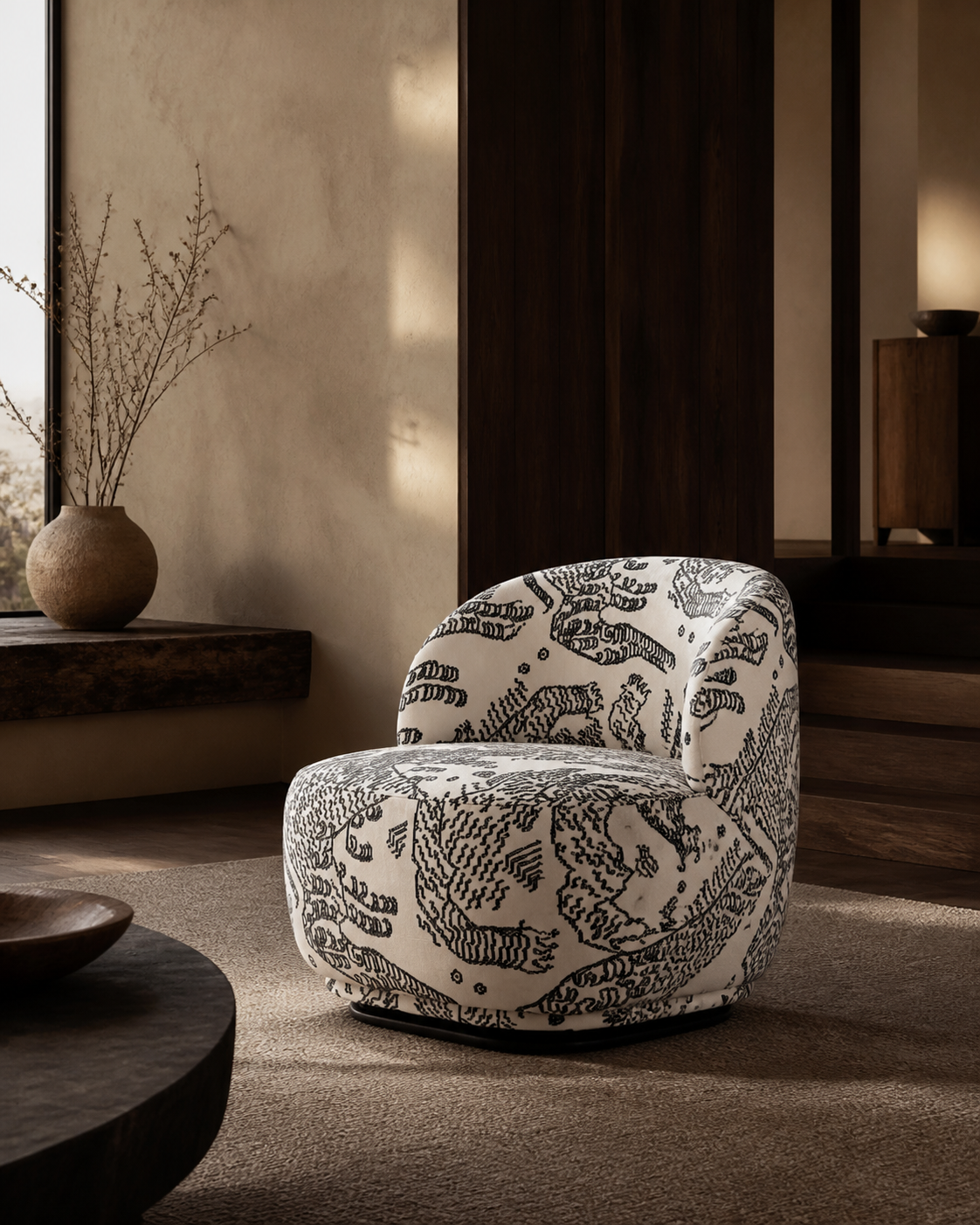 Tova Lounge Chair — lifestyle interior scene