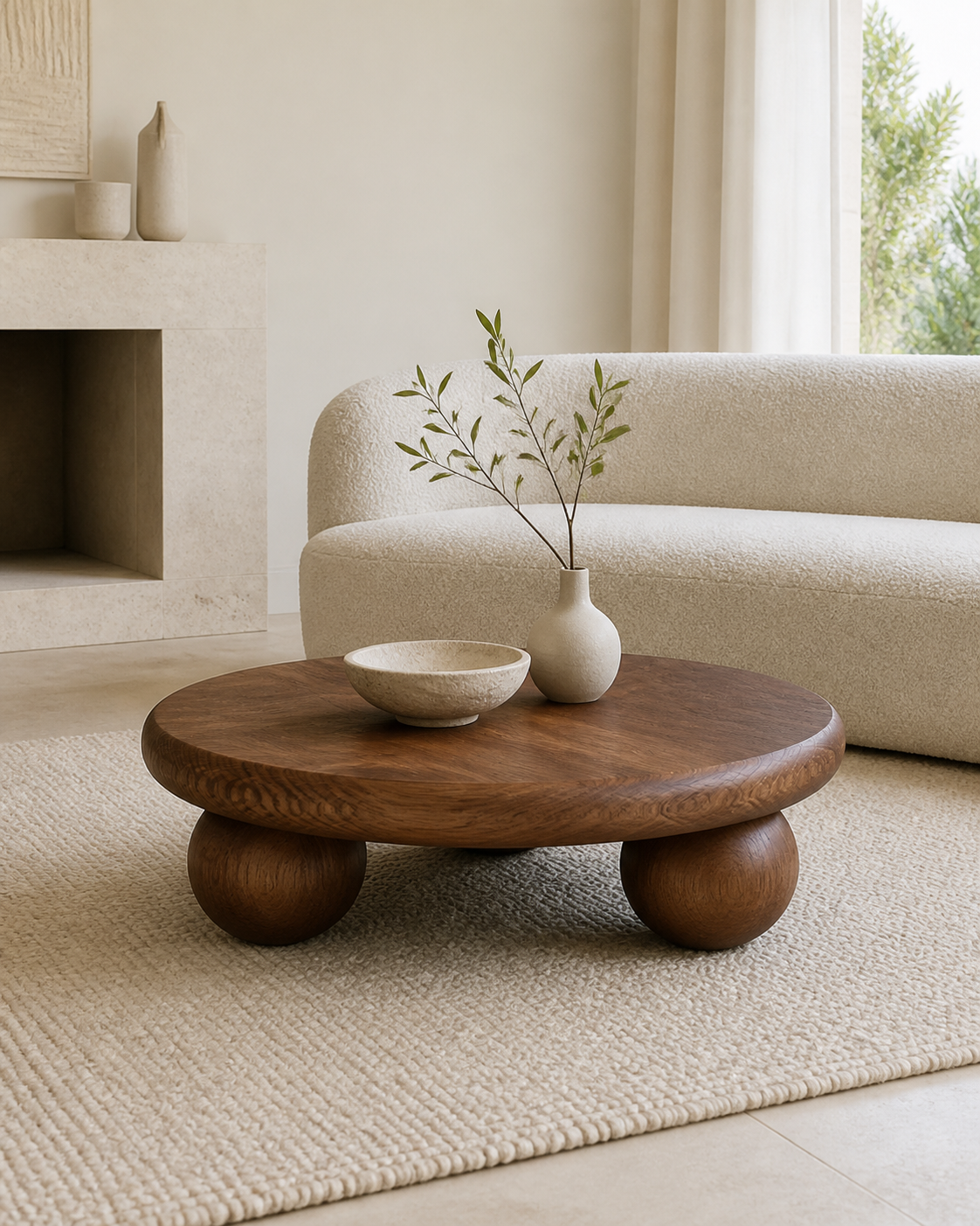 Vale Coffee Table — styled interior scene