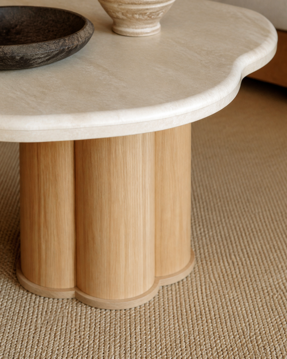 Vela Coffee Table — material detail