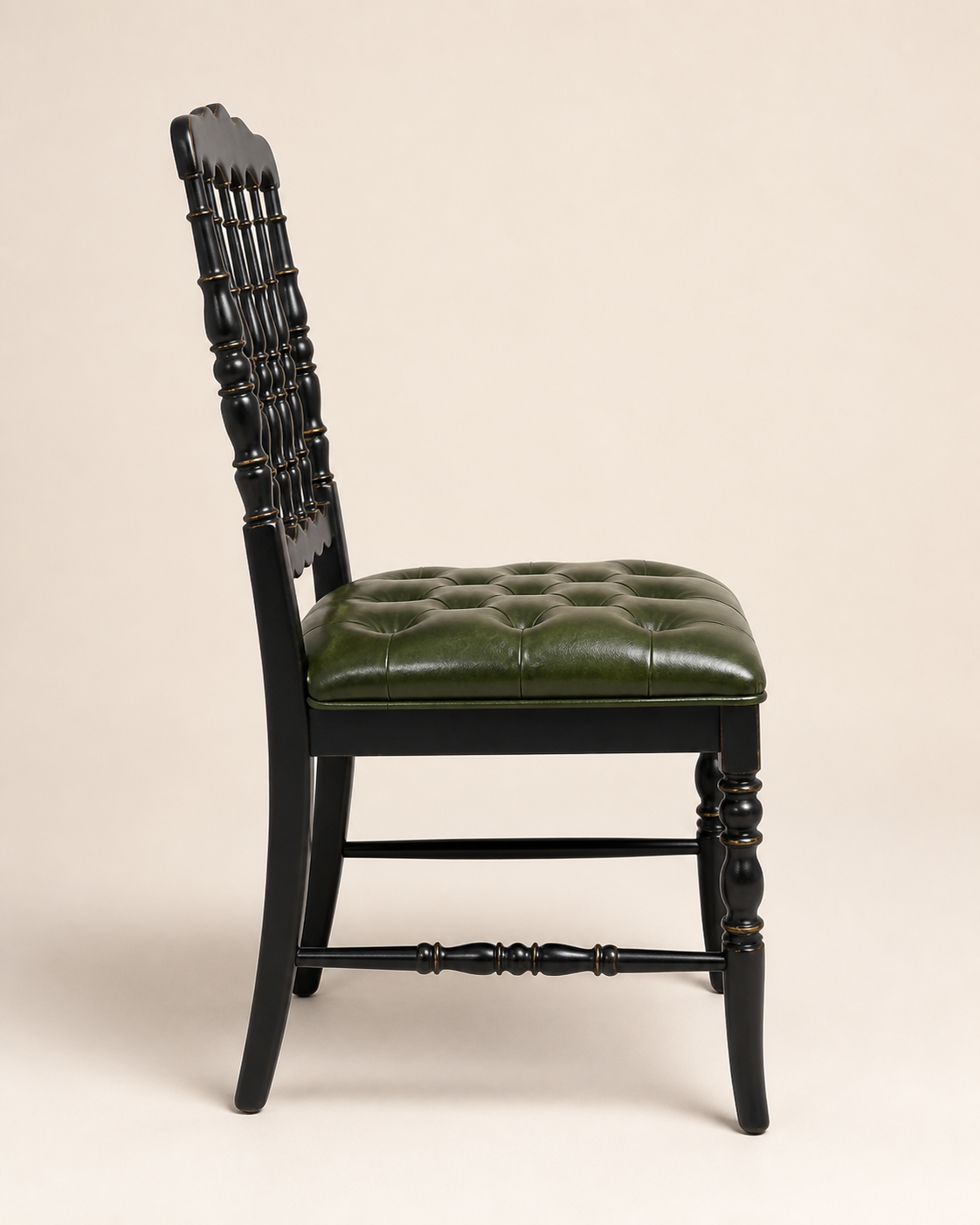 Vela Dining Chair — side view