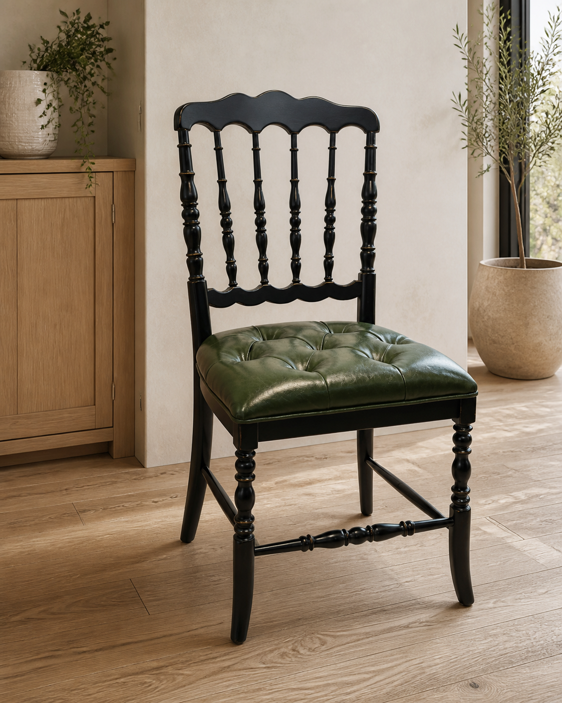 Vela Dining Chair — styled interior scene